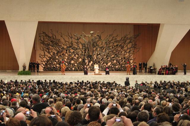 Audienz bei Papst Benedikt XVI.