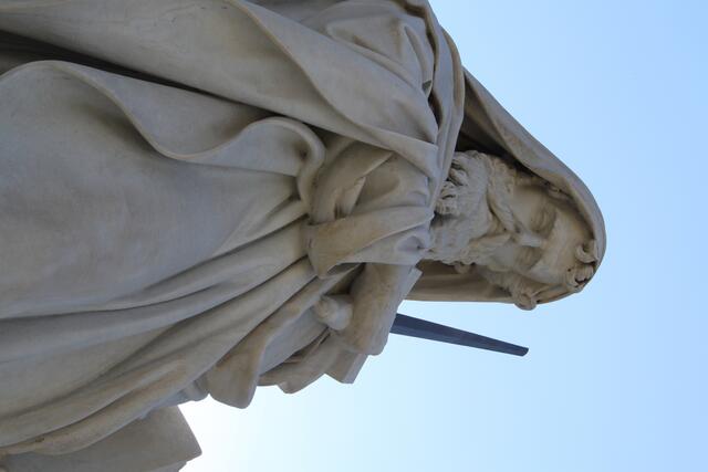 Sankt Paul vor den Mauern - Statue des Paulus