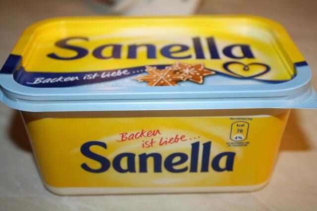 Ich nehme 80g für den Boden.