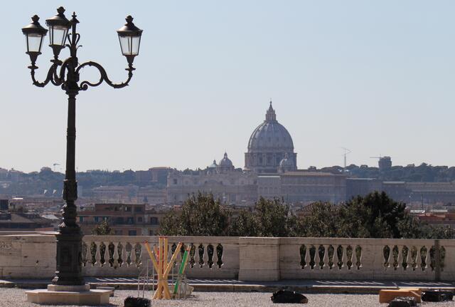Blick auf Rom vom Pincio-Hügel