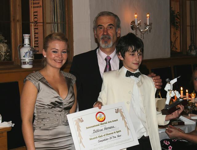 Hermann Bittner geehrt als "Competitor of the Year"