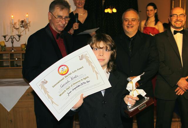 Genrich Krets geehrt als "Junior Competitor of the Year"