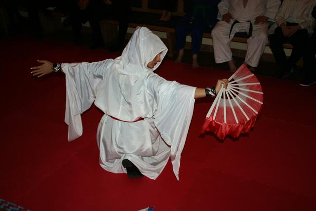 Angelika Nimbach bei ihrem Auftritt