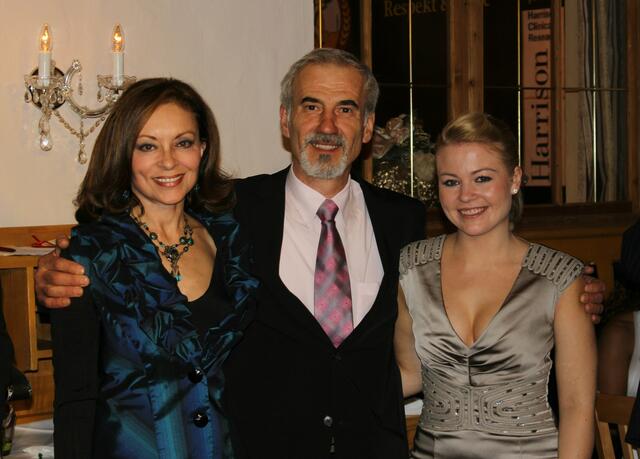 Karen Sheperd, ich und Emma Elmes (da fühlt man sich......)