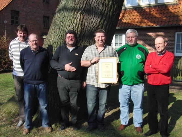 v.l.: Manfred Sturm, Thomas Deicke, Rüdiger Zach, Frank Voigt, Wilfried Schattschneider & Helmut Eysser