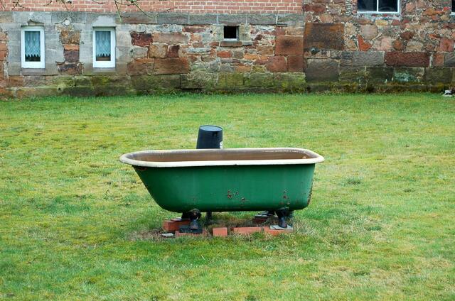 Auch das historische Freibad ist noch erhalten:-)