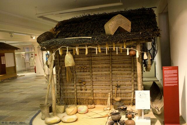 Malagasy-Haus (Madagaskar).