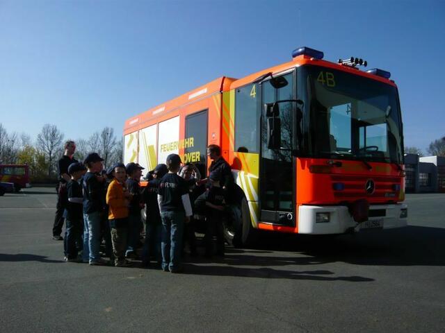 Das HLF der Berufsfeuerwehr