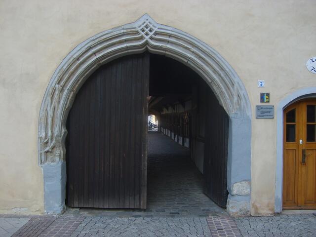 Eingang zu den Fleischbänken