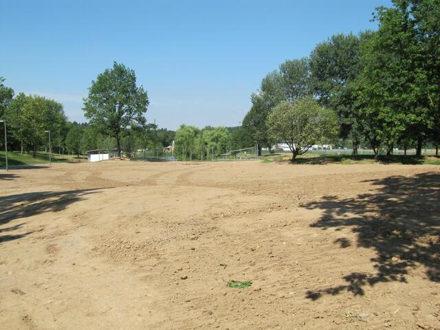 07.07. Nur noch eine Wüste erinnert an das Diorama.