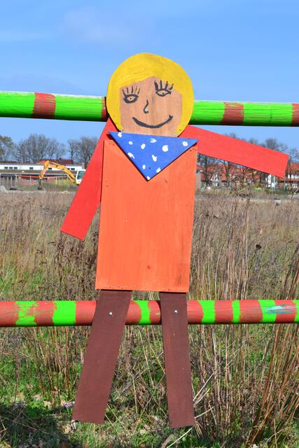 "Da geht's lang! "Interkultureller Erlebnispark" Kaltenweide (©Katja Woidtke)