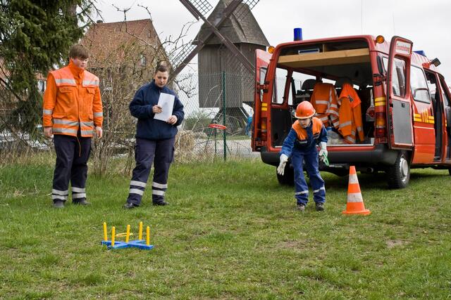 Möglichst viele Punkte sammeln beim Ringe werfen