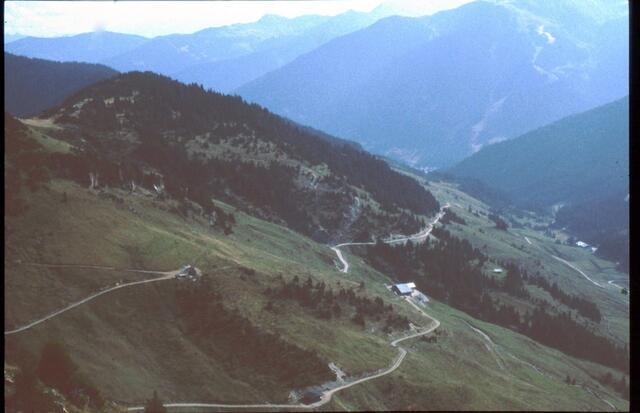 Langsam ansteigende Wanderwege