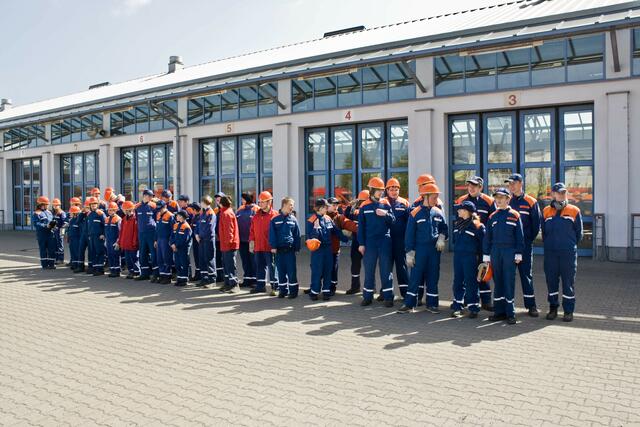 Alle 39 Teilnehmer der 4 Jugendfeuerwehren