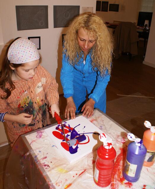 Paulina liebt Lila und Rot