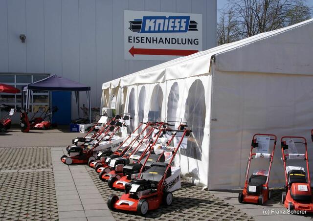 25 Jahre Gewerbegebiet Münchner Straße - Auch die Eisenhandlung Kniess ist seit 10 Jahren im Gerwebegebiet