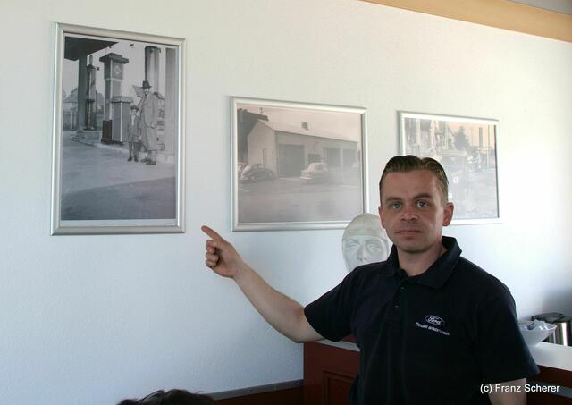 25 Jahre Gewerbegebiet Münchner Straße - Andreas Esst präsentiert seine Ahnengalerie