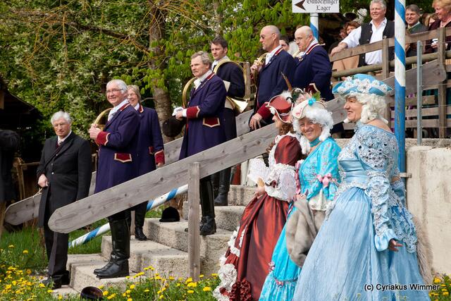 Prinz Luitpold von Bayern, "Le Ralley Trompes de Bavière", Ensemble "Augspurger Barokoko" | Foto: Quelle: Cyriakus Wimmer