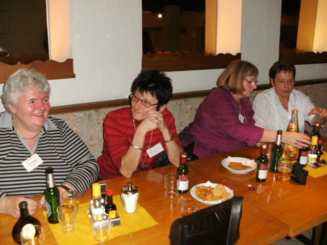 Beim Regionaltreffen der GruppenleiterInnen in Oberstaufen (v.l.): Elisabeth Eggers (SHG Aichach/Friedberg), Gudrun Krumschmidt (SHG Meitingen/Wertingen 1), Anneliese Kraus (SHG Meitingen/Wertingen 2), Ruth Hartmann (SHG Meitingen/Wertingen 2) | Foto: Werner Kraus