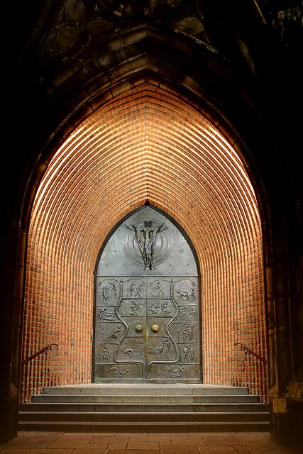 Eingang zur Marktkirche