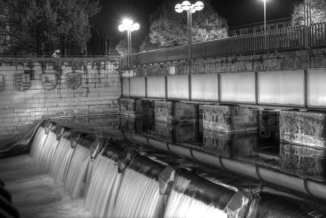 Wasserwehr der Leine in Hannover