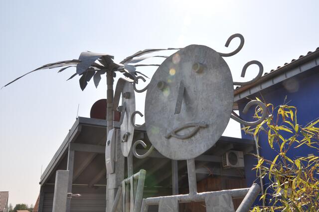 Kunst im Neubaugebiet - Impressionen aus Oedesse