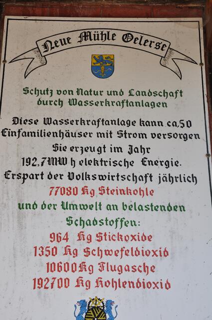Geschichtliches zur "Neuen Mühle" bei Oelerse im Burgdorfer Land