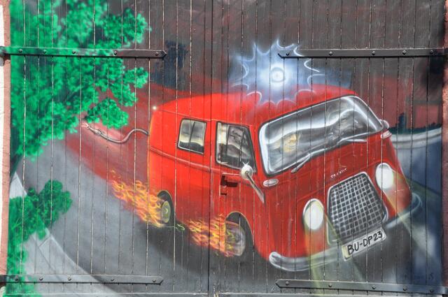 BU - Kennzeichen im Graffiti