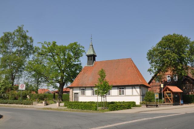 Oelerse im Burgdorfer Land - Die Kapelle in Oelerse wurde im 18. Jahrhundert errichtet.
