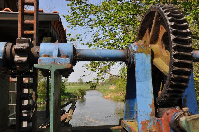 Im Detail - Wassermühle "Neue Mühle" bei Oelerse im Burgdorfer Land
