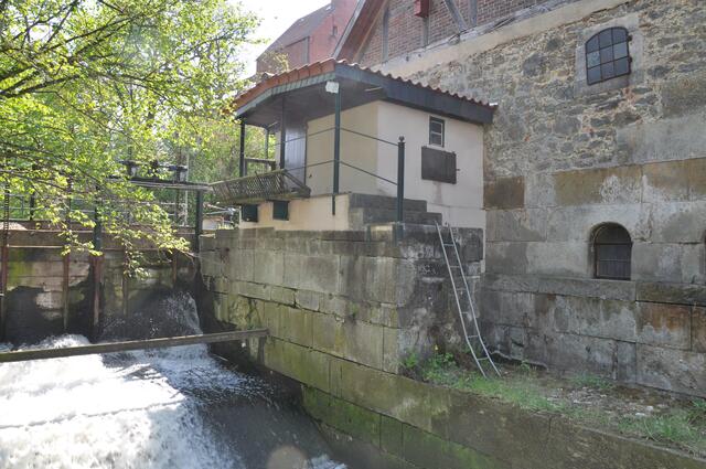 Im Detail - Wassermühle "Neue Mühle" bei Oelerse im Burgdorfer Land