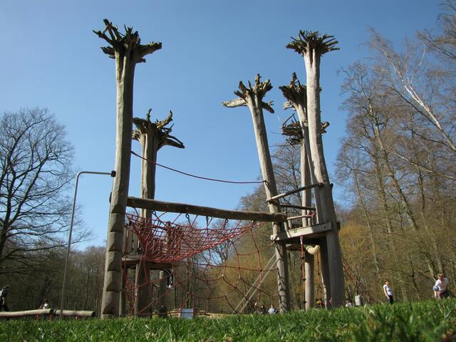 Einst erster Spielplatz in der Eilenriede. Er wurde 1914 angelegt.