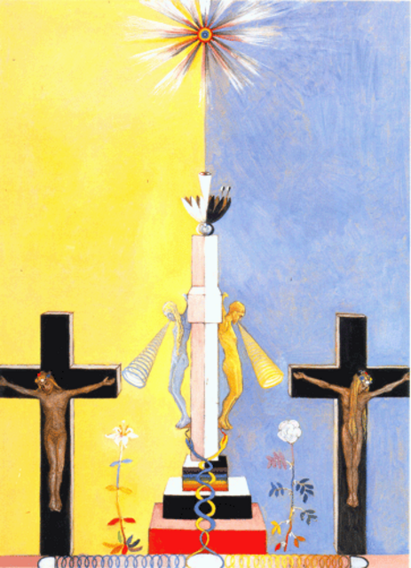 JESUS-Symmetrien ... KLINTscher Glaube ... Blumen-Asymmetrien ...