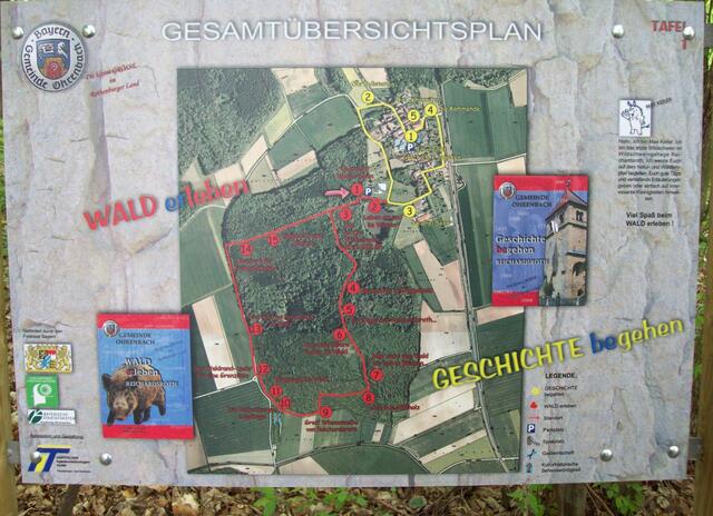 Natur -und Waldlehrpfad Reichardsroth. Wald erleben und Geschichte begehen....