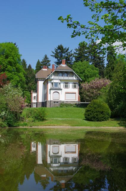 Die Villa im Gail'schen Park in Rodheim bei Gießen