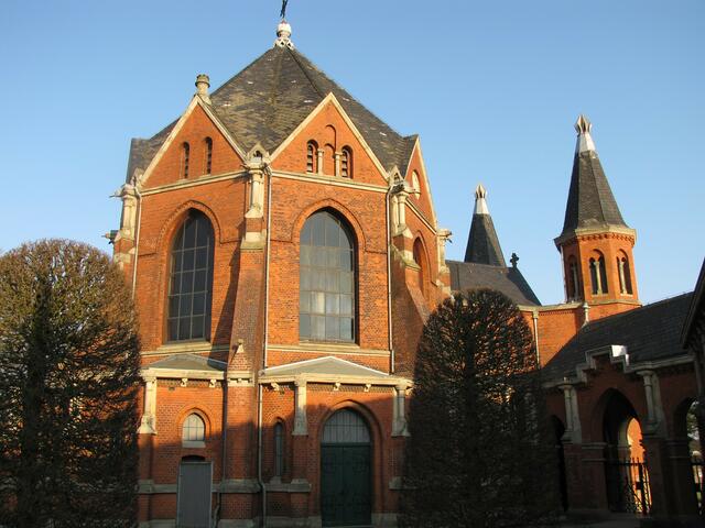 Eingangskapelle des Stöckener Friedhofes.