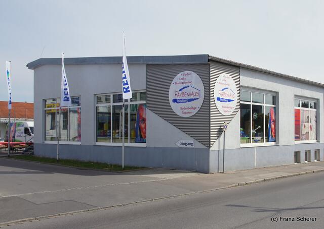 Farbenhaus Friedberg GmbH im Gewerbegebiet an der Müchner Straße