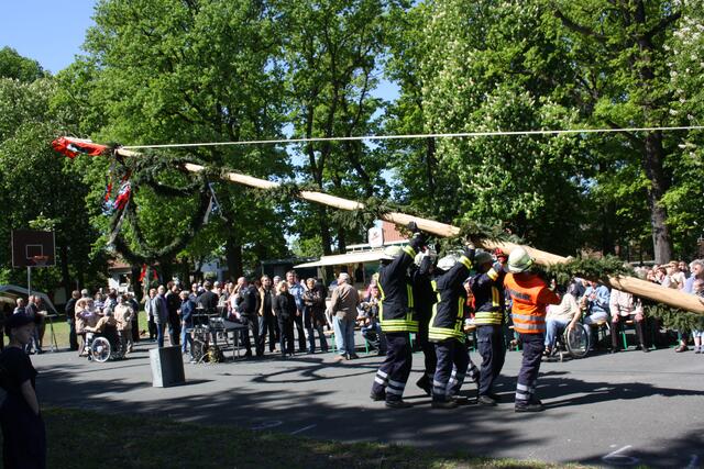 Das werk nimmt seine anfang: Vorne wird gedrückt-