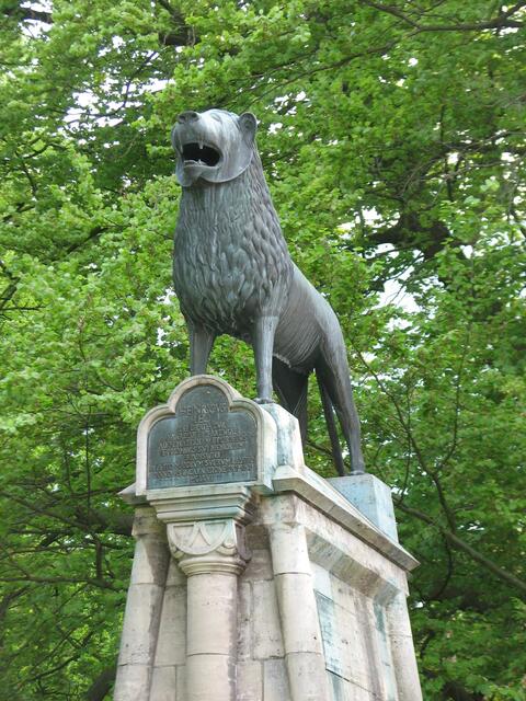 "Braunschweiger Löwe" vor dem Lübecker Dom  (©Katja Woidtke)