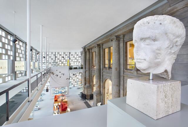 Die alte Fassade des Museum August Kestner, 1961 umbaut. Foto: Museum August Kestner, Christian Tepper