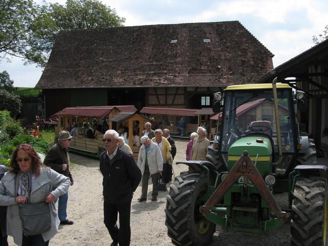 Wir hatten schönes trockenes Wetter.