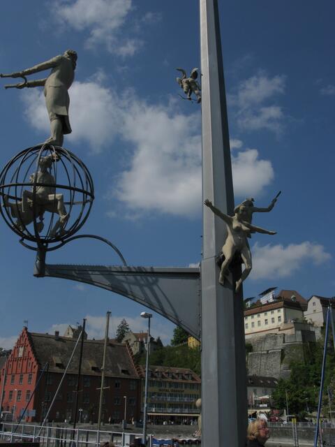 Am Anlegeplatz in Meersburg