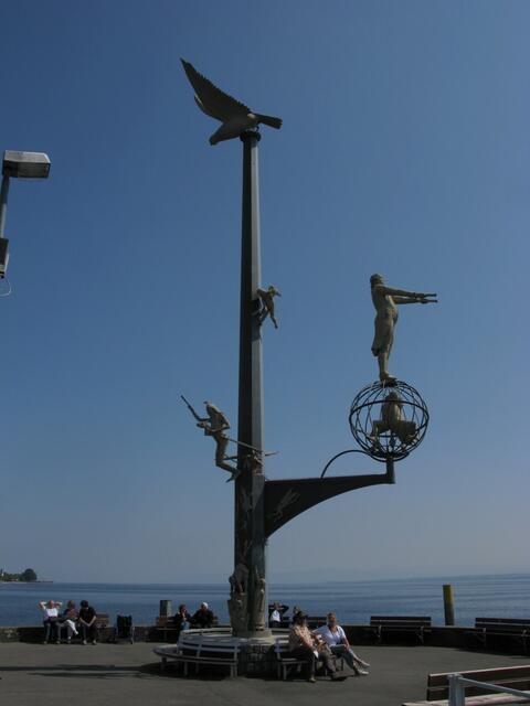 Am Anlegeplatz in Meersburg