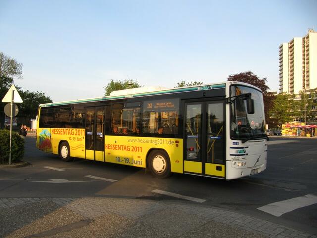 Abfahrt in der Morgensonne