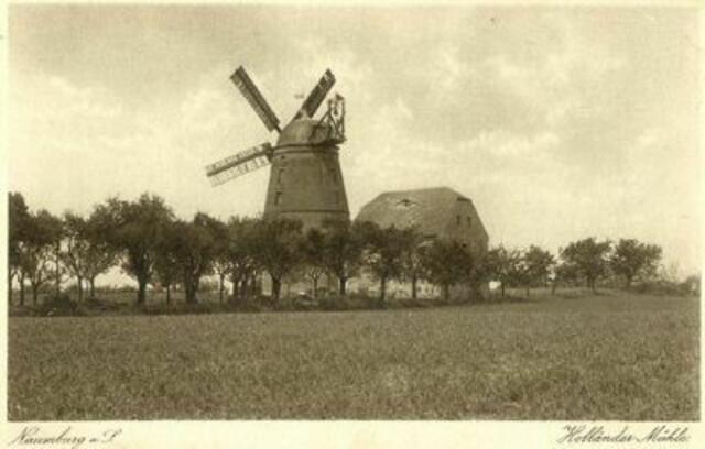 Holländer Mühle 1930, Naumburg Saale