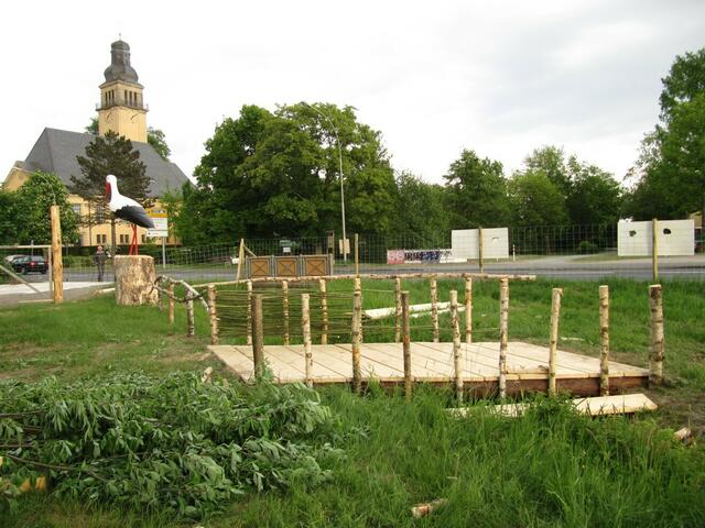 Unvollständige Brücke am 4.5.2011