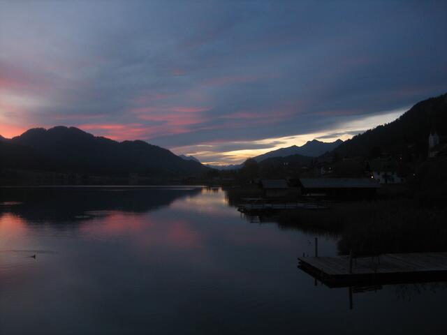 Abendstimmung am Weissensee