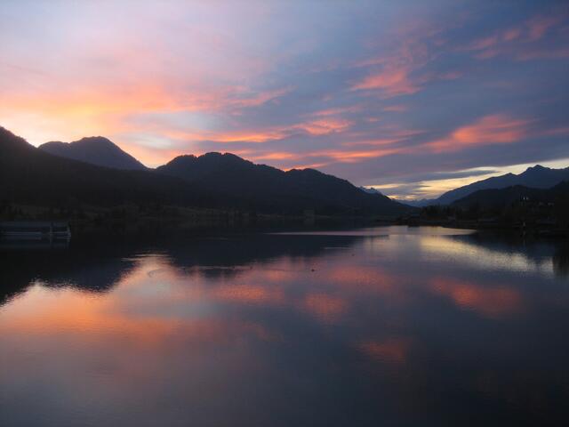 Abendstimmung am Weissensee