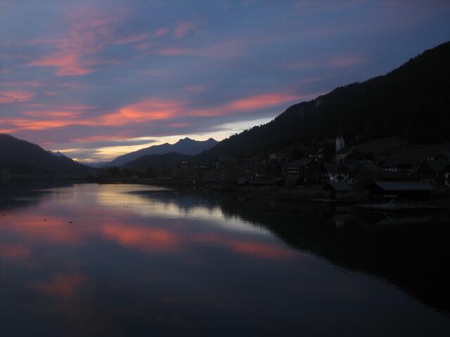 Abendstimmung am Weissensee