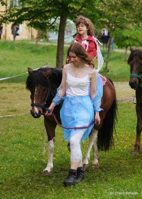 4. Elfenfestival Blumenthal - Reiten auf Ponys von Peters Ponyhof